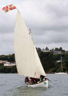 Molly in Parade of Sail