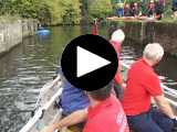 Free-Wheeling through a disused lock